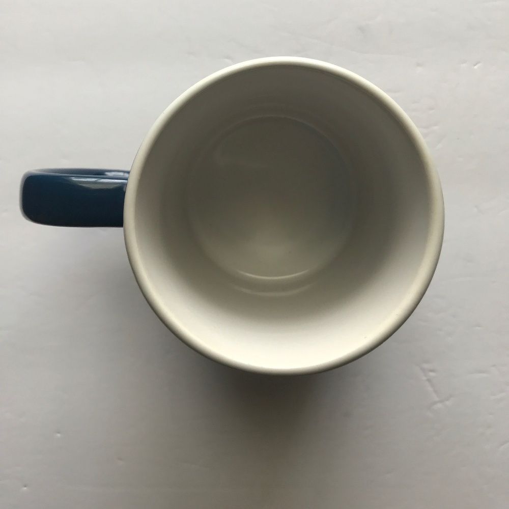 “Life is Better with a Dog” Coffee Mugs. Set of Two. Blue. - Picture 3 of 3